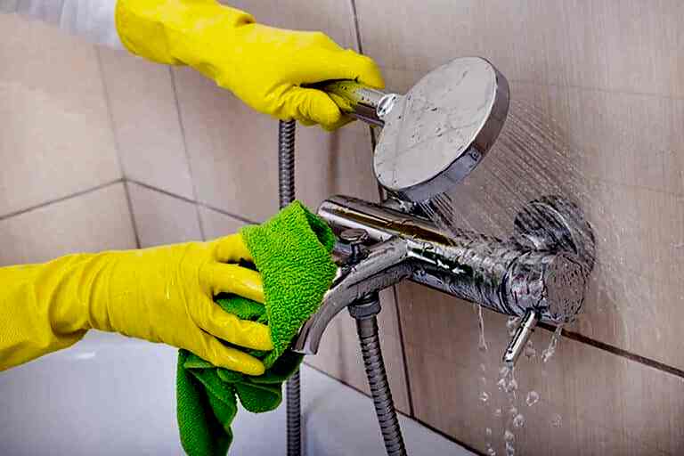 уборка ванной комнаты